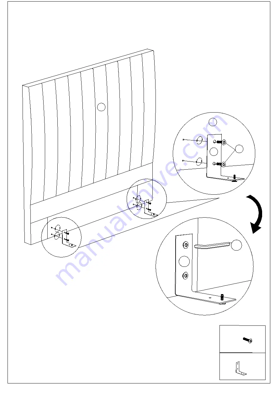 Amart Furniture DAMI 67934 Assembly Instruction Manual Download Page 5