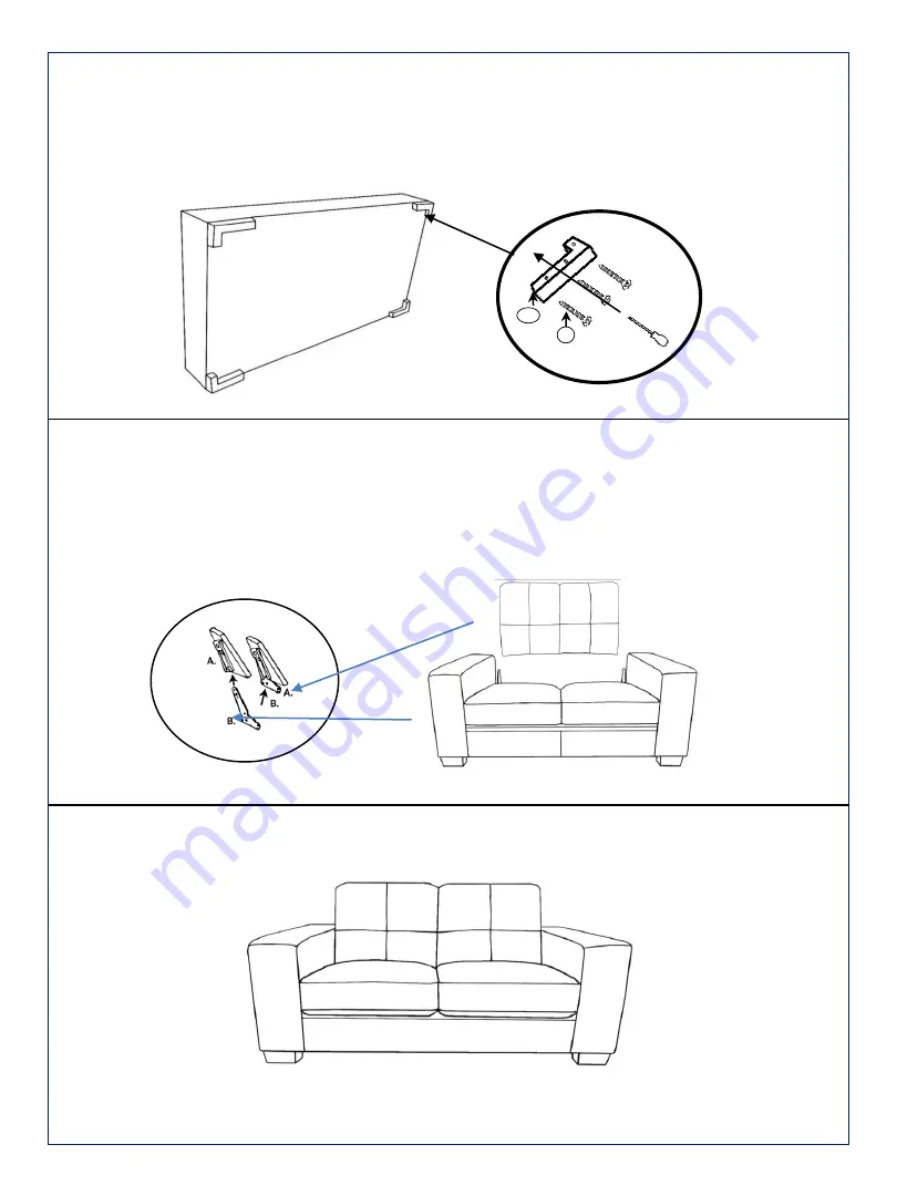 Amart Furniture DIAMOND 50951 Assembly Instruction Download Page 4