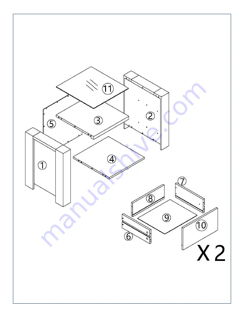 Amart Furniture ESKO 70369 Скачать руководство пользователя страница 3