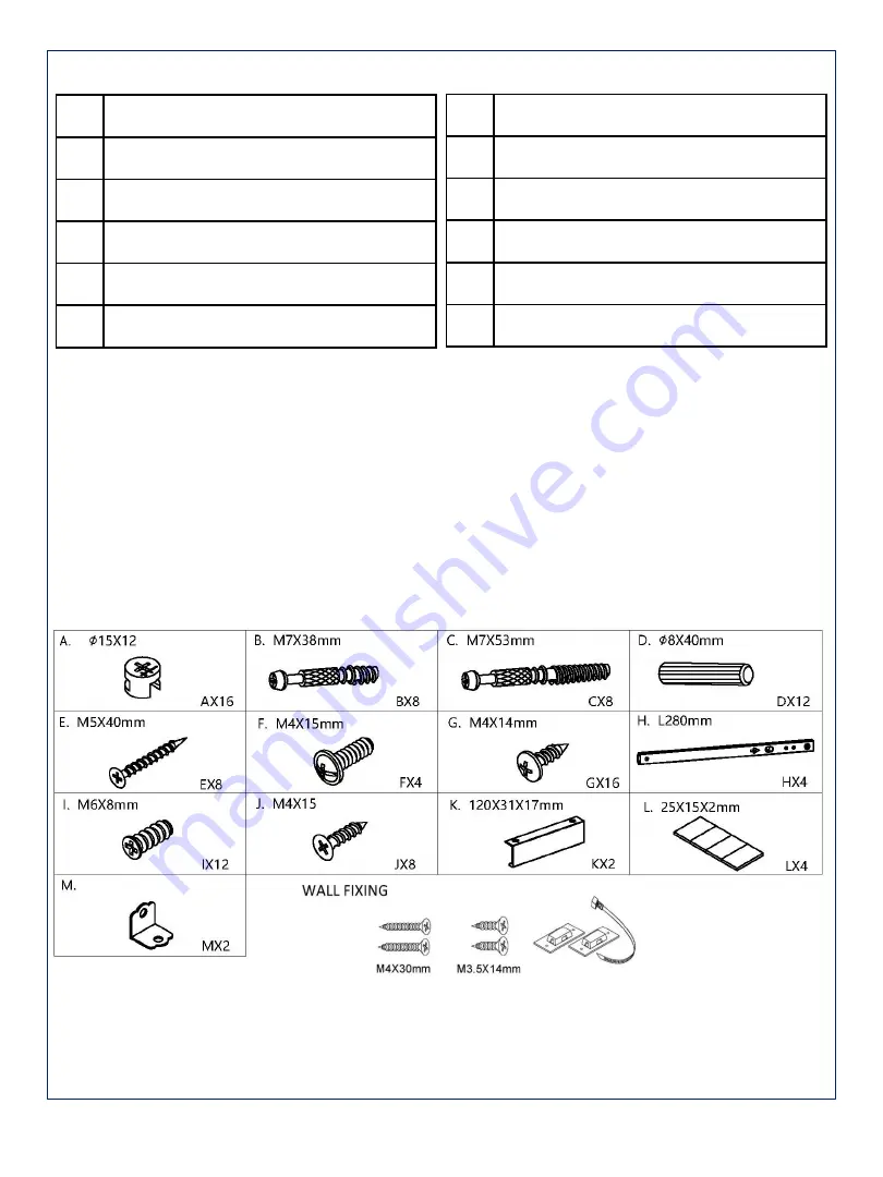 Amart Furniture ESKO 70369 Assembly Instruction Manual Download Page 4