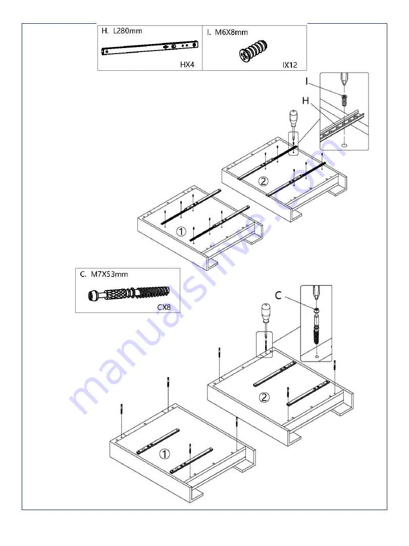 Amart Furniture ESKO 70369 Assembly Instruction Manual Download Page 6