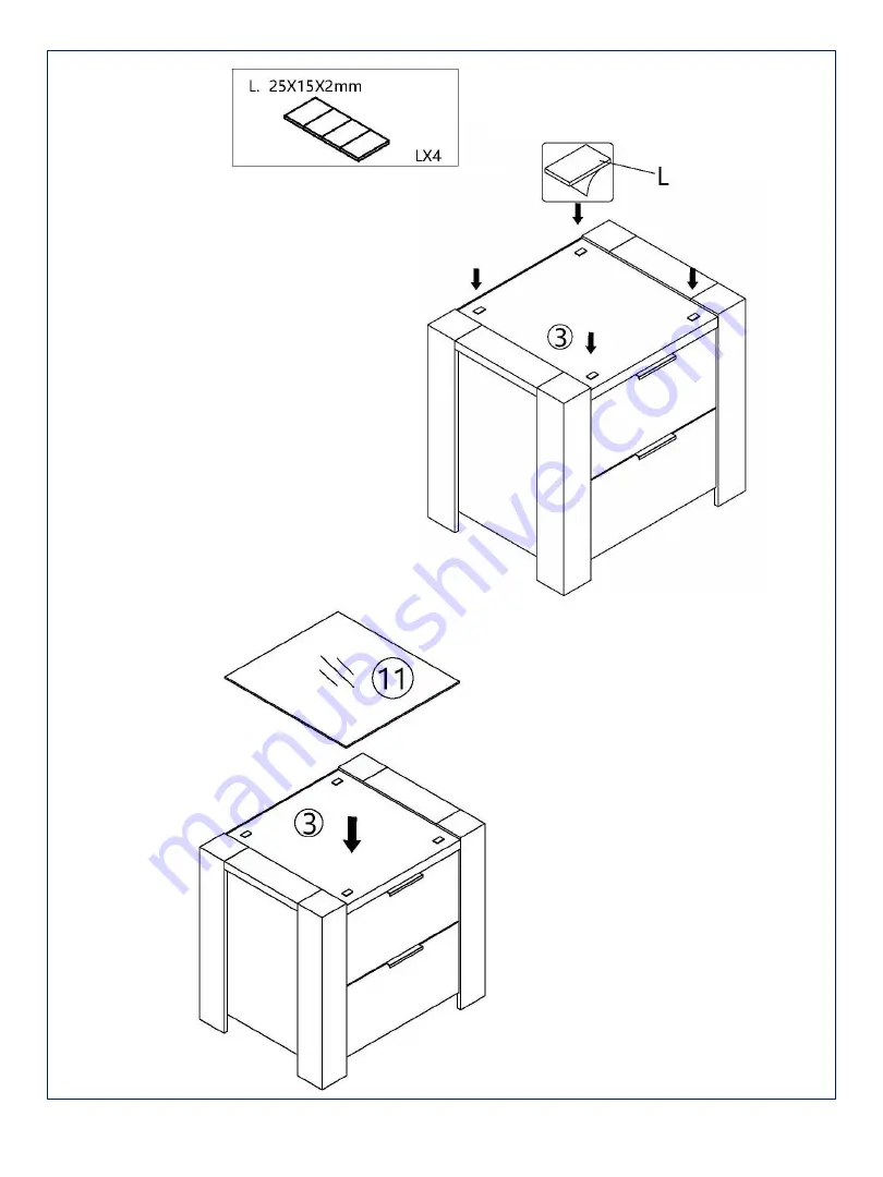 Amart Furniture ESKO 70369 Assembly Instruction Manual Download Page 13