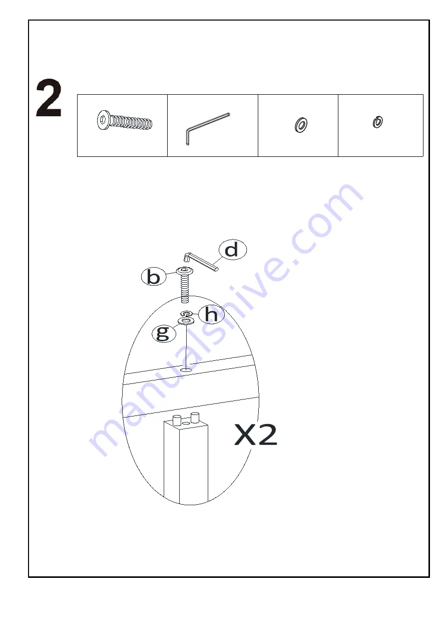 Amart Furniture FRANSCHHOEK 54065 Assembly Instruction Manual Download Page 5