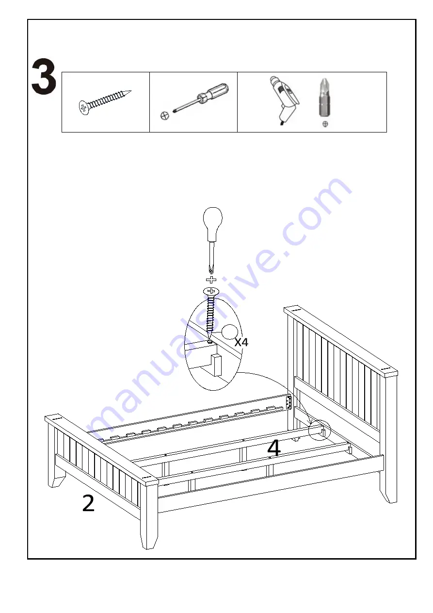 Amart Furniture FRANSCHHOEK 54065 Assembly Instruction Manual Download Page 6