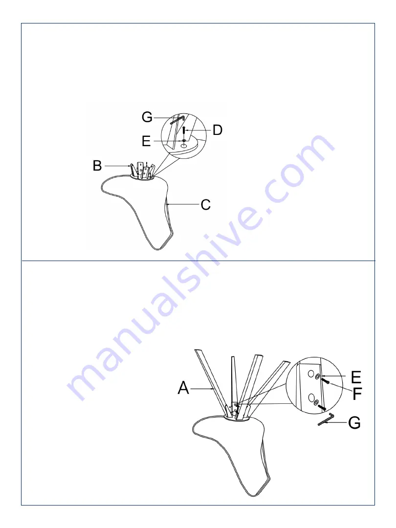 Amart Furniture Fresian 70221 Assembly Instruction Manual Download Page 4