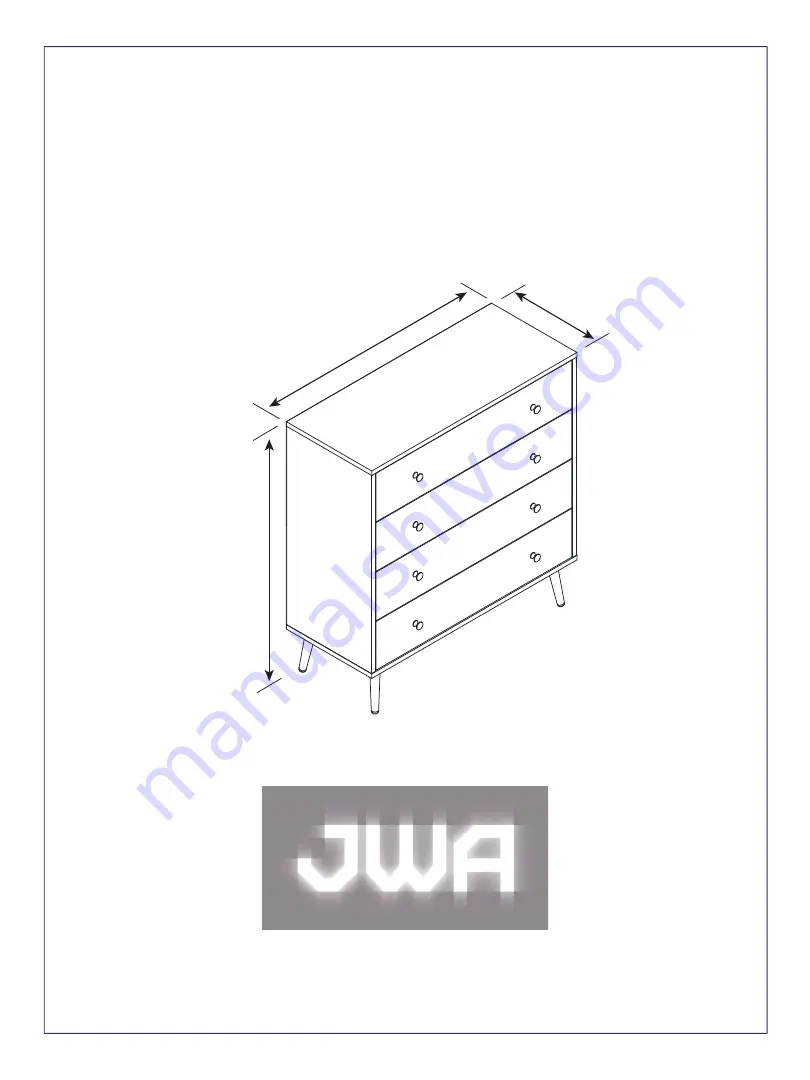 Amart Furniture GORDON 74176 Скачать руководство пользователя страница 1