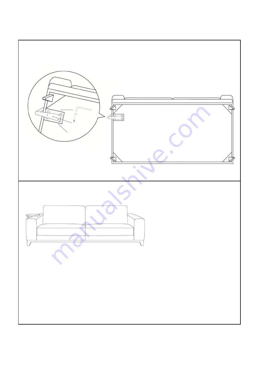 Amart Furniture GRANDVUE 2.5 SEATER 66706 Скачать руководство пользователя страница 5