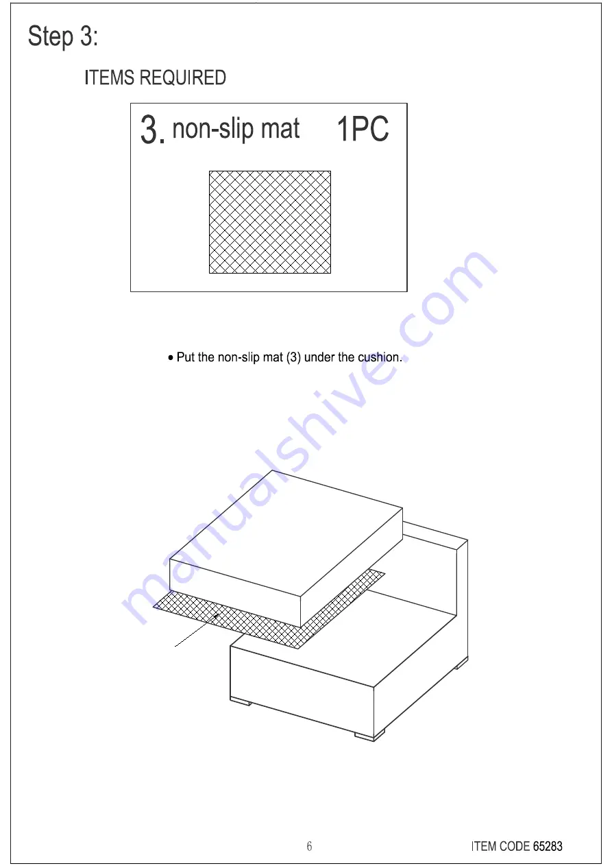 Amart Furniture HAMILTON 65283 Assembly Instruction Manual Download Page 13