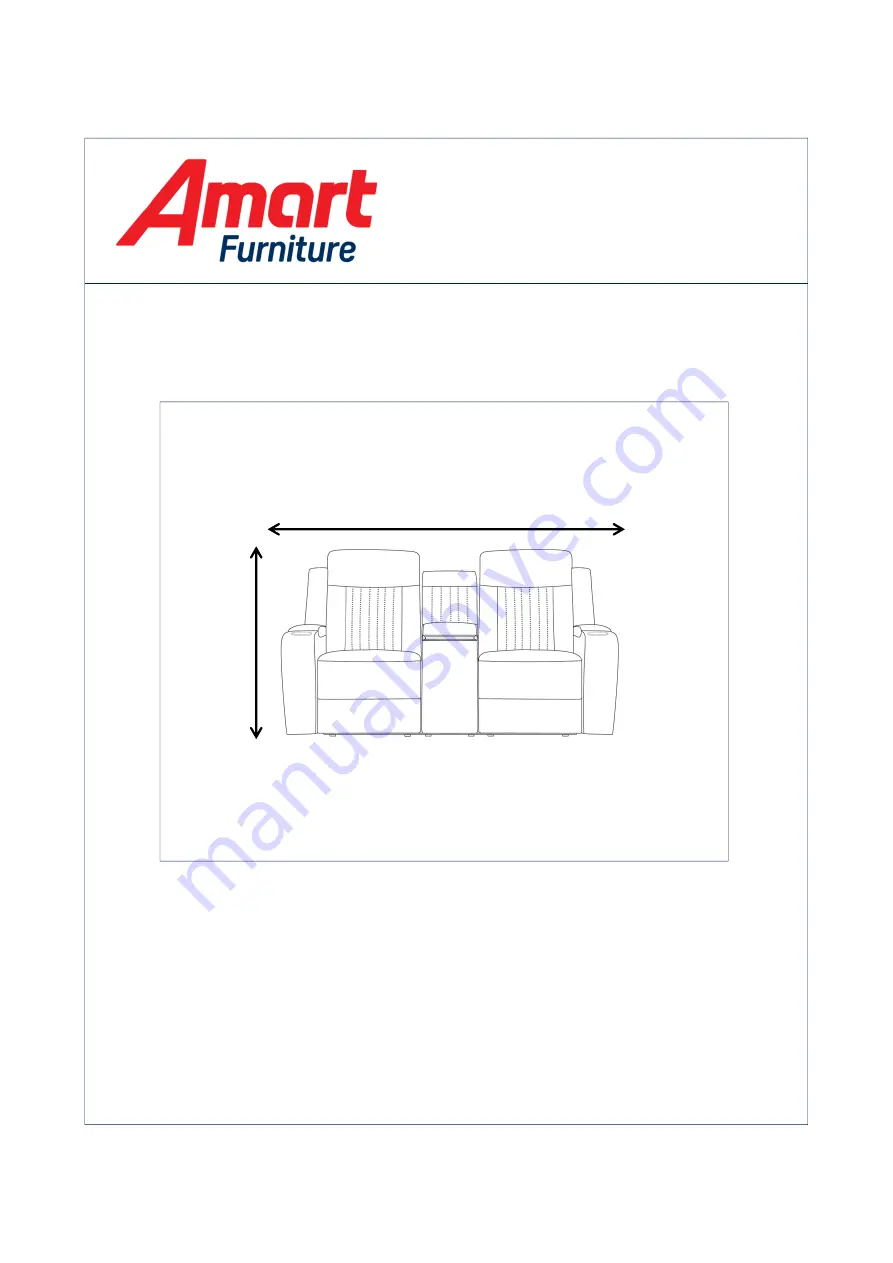 Amart Furniture HERCULES 66096 Assembly Instruction Manual Download Page 1