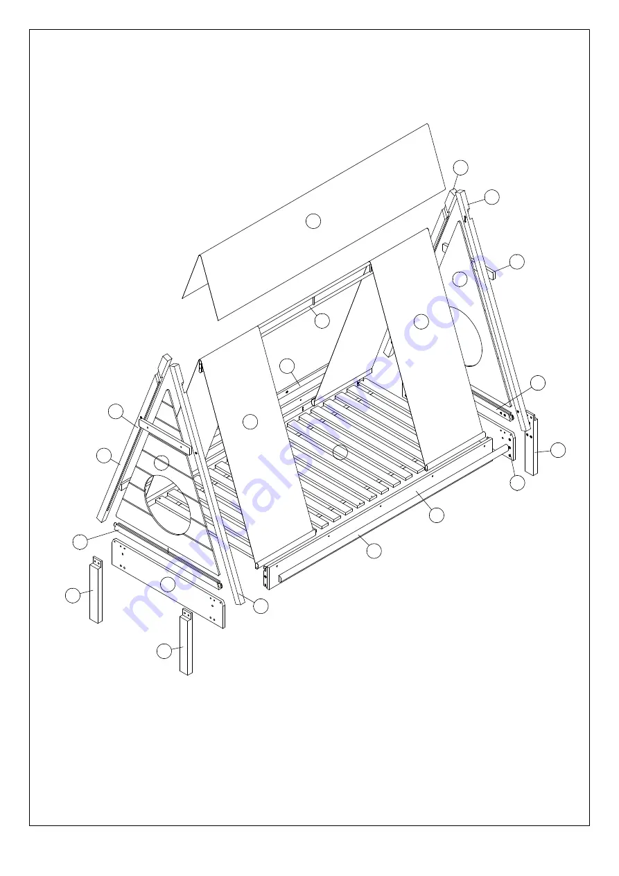 Amart Furniture HOPI 58356 Assembly Instruction Manual Download Page 4