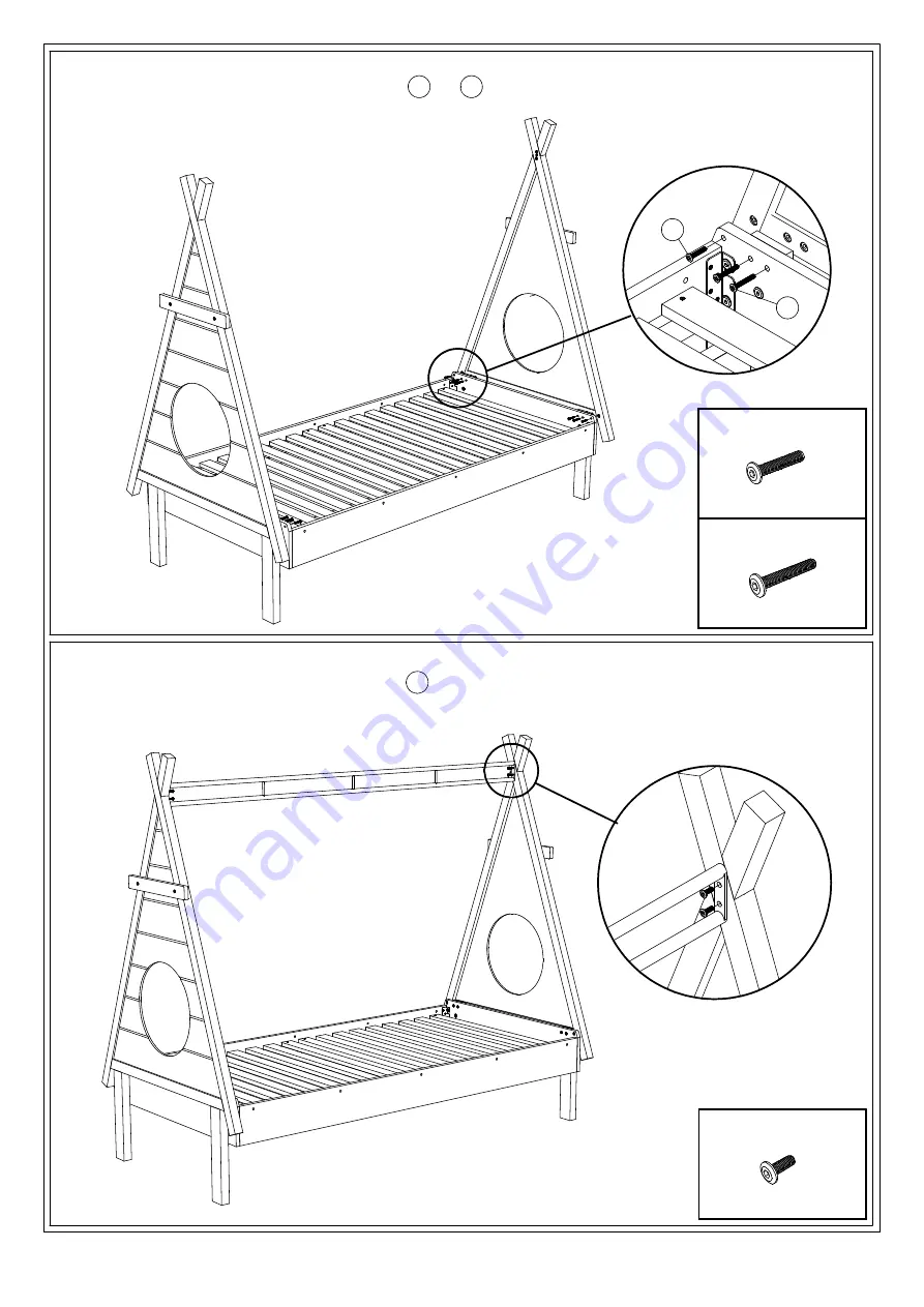 Amart Furniture HOPI 58356 Assembly Instruction Manual Download Page 7