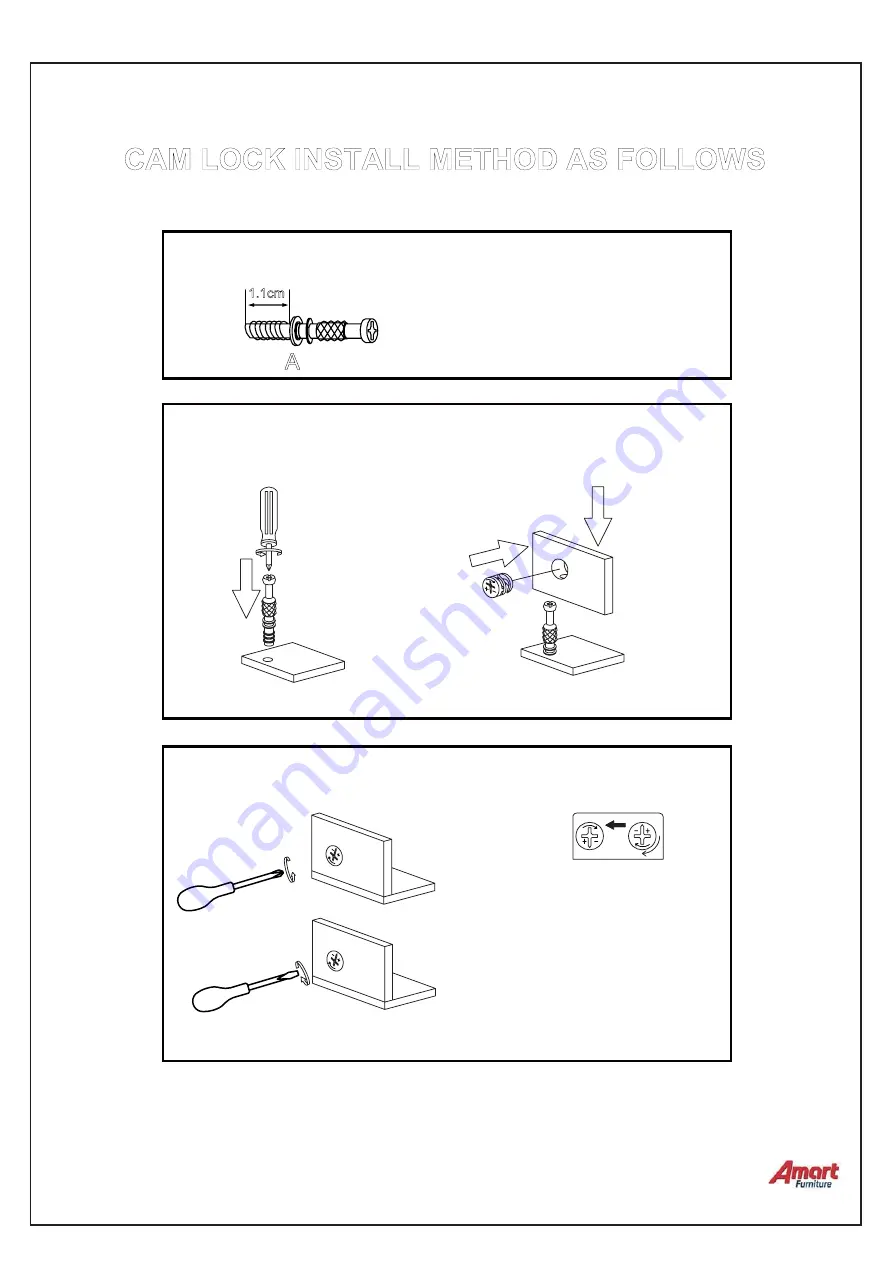 Amart Furniture KALISTA BUFFET 70234 Скачать руководство пользователя страница 5