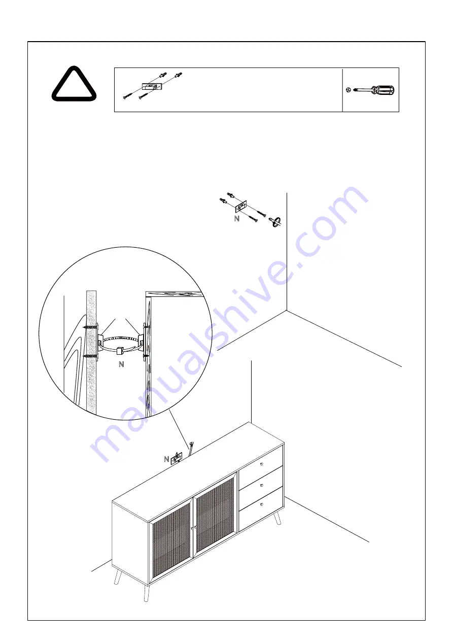 Amart Furniture KALISTA BUFFET 70234 Скачать руководство пользователя страница 16