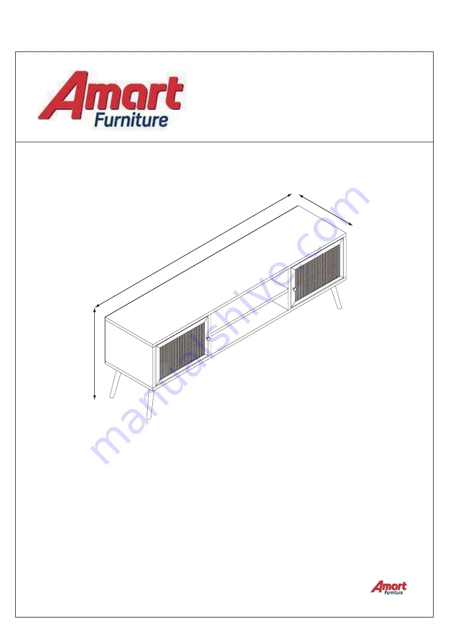 Amart Furniture KALISTA ETU 70235 Assembly Instruction Manual Download Page 1