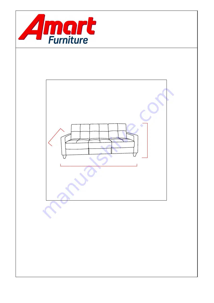 Amart Furniture KELLER 60357 Assembly Instruction Manual Download Page 1