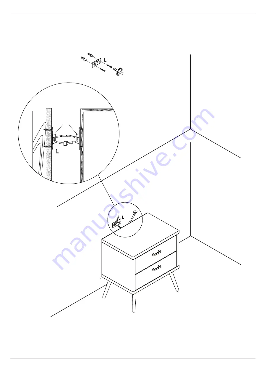 Amart Furniture KORI 58235 Assembly Instruction Manual Download Page 13