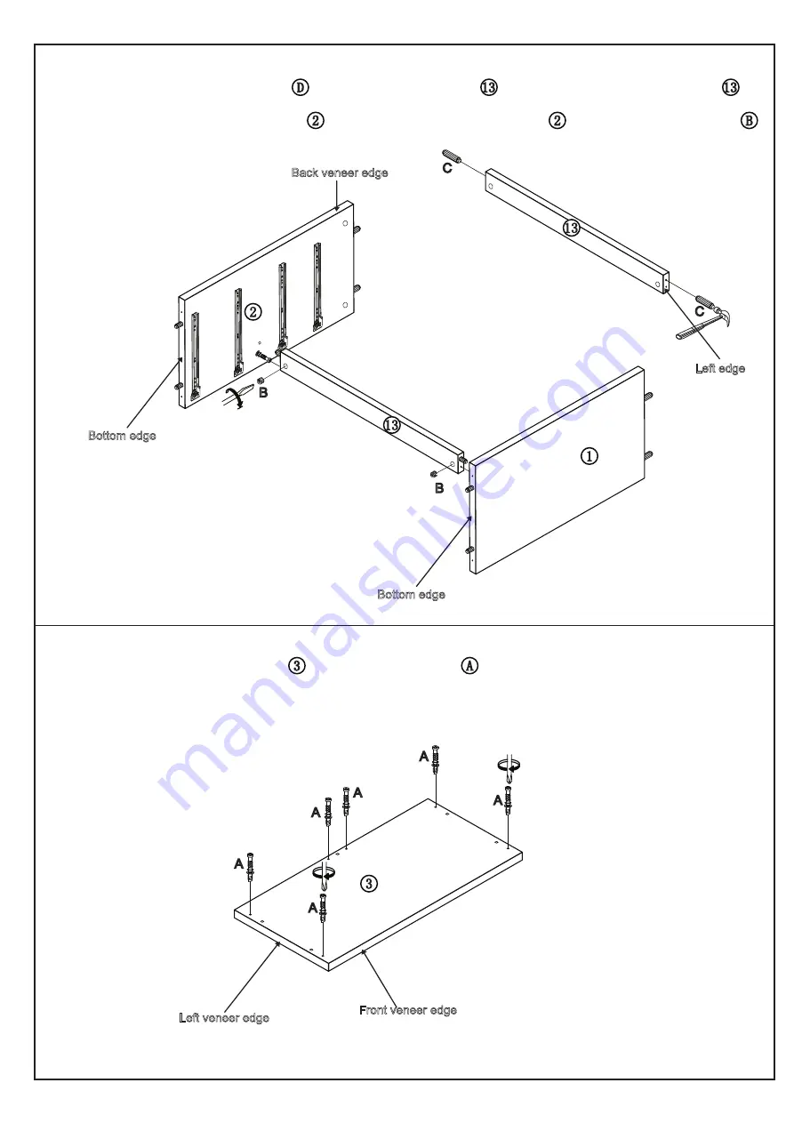 Amart Furniture KORI 58236 Assembly Instruction Manual Download Page 7