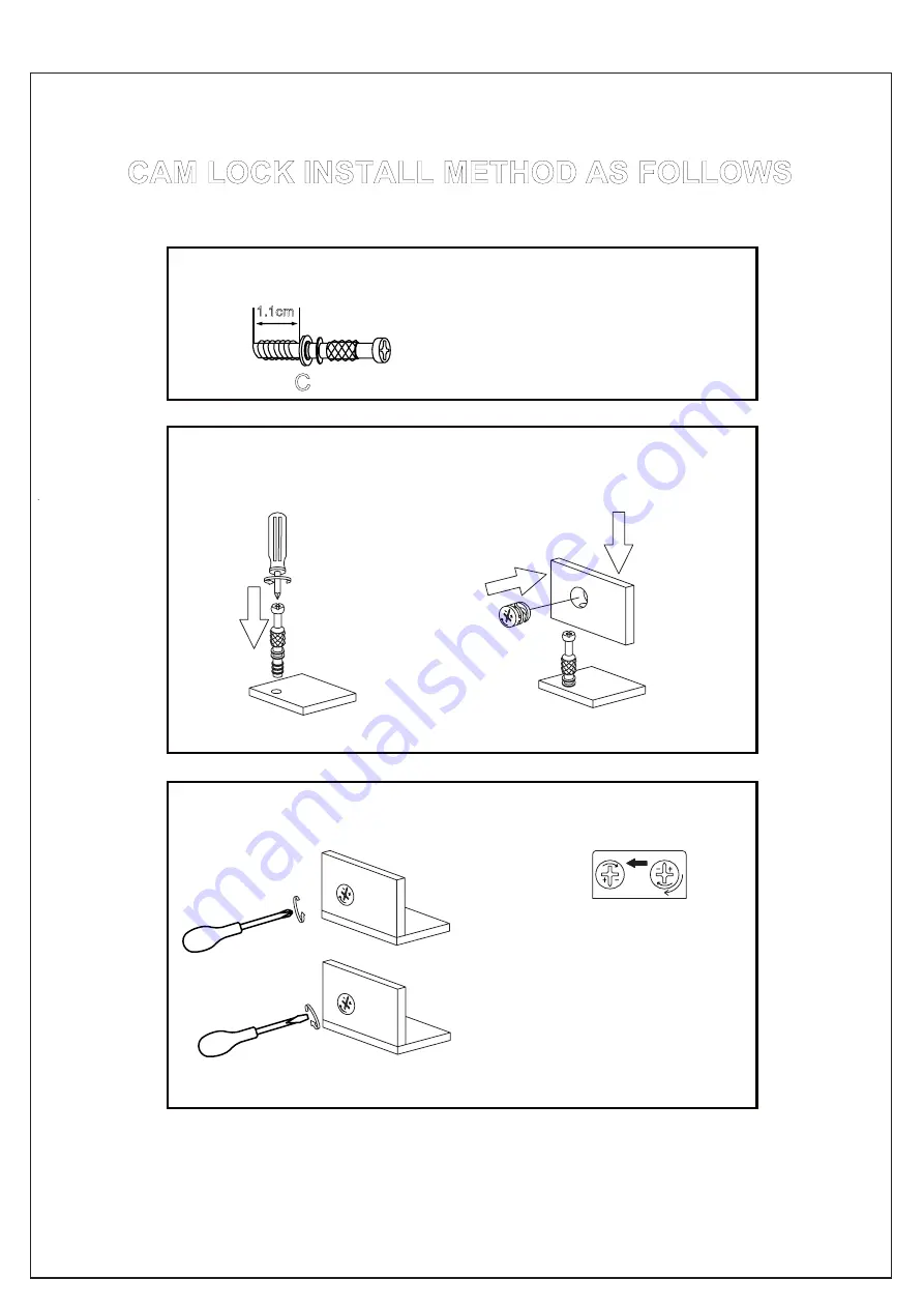 Amart Furniture KORI 60248 Assembly Instruction Manual Download Page 5