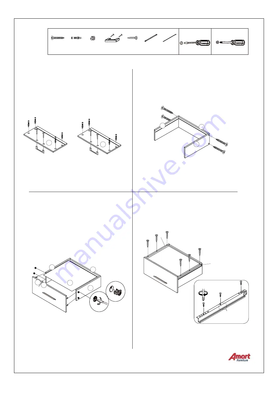 Amart Furniture KORI 60248 Assembly Instruction Manual Download Page 10