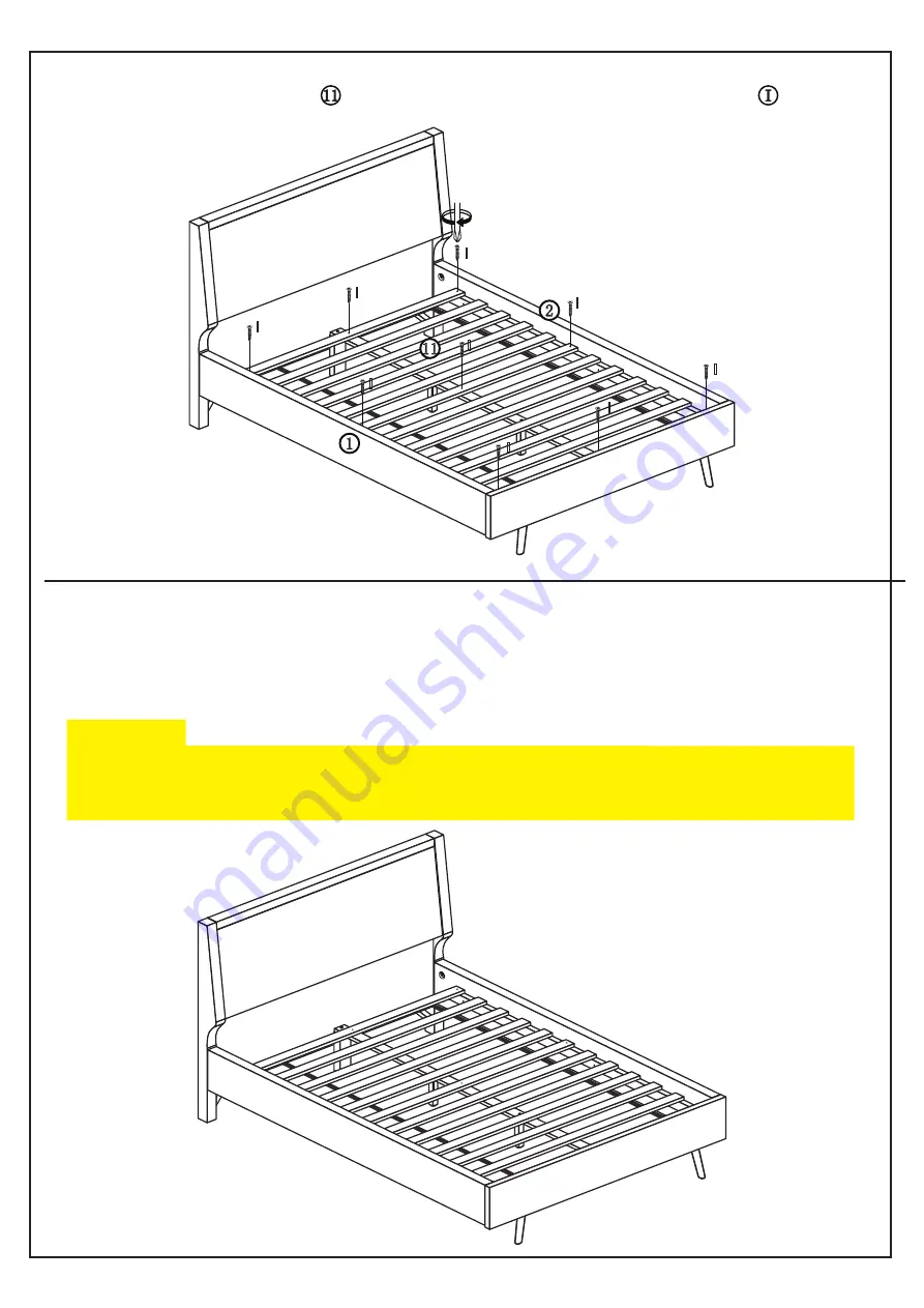 Amart Furniture KORI 61196 Assembly Instruction Manual Download Page 10