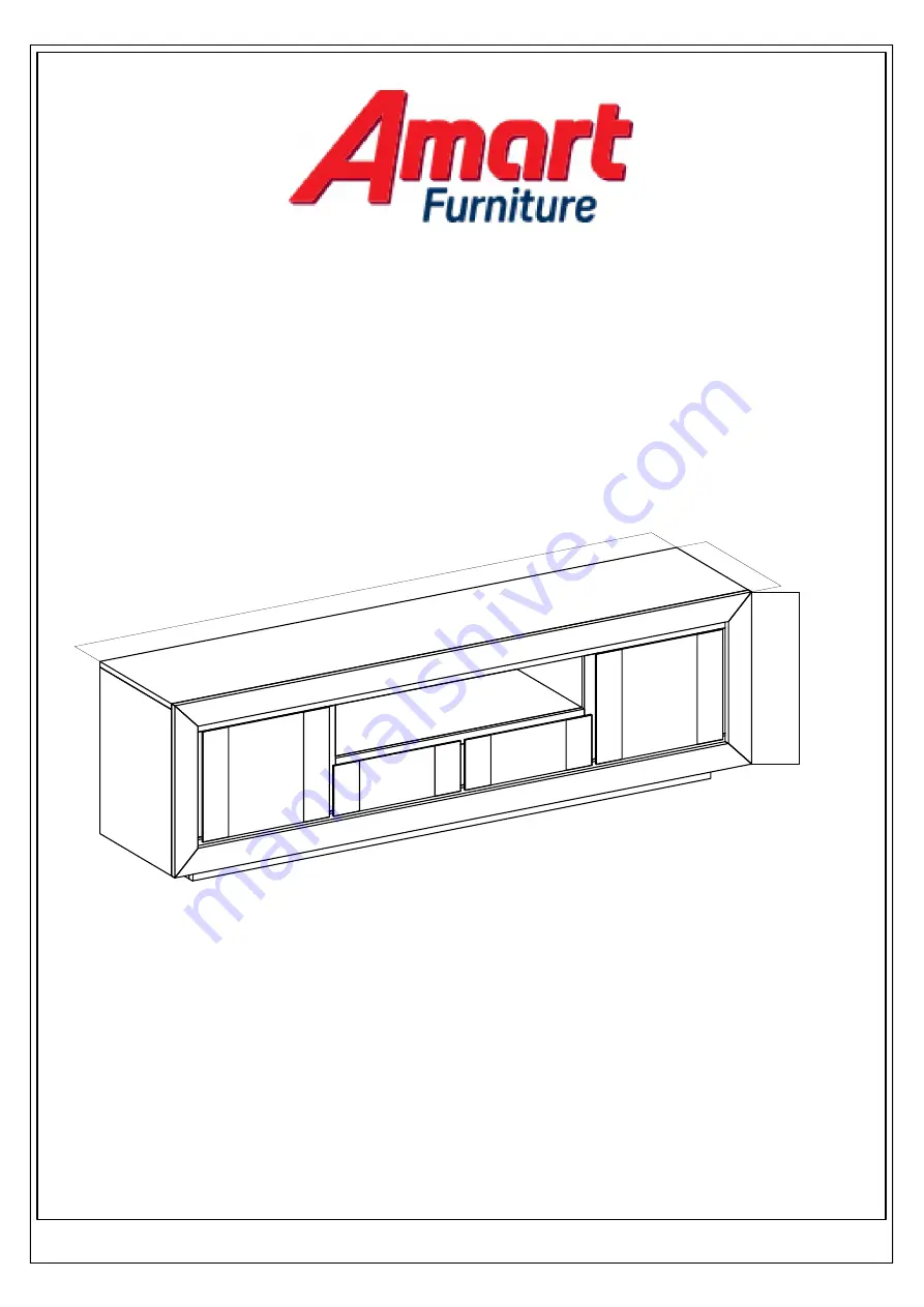 Amart Furniture LANTANA- ETU 71910 Assembly Instruction Download Page 1