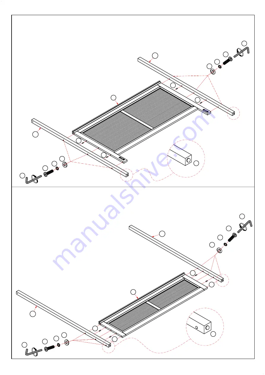 Amart Furniture Locklyn 72733 Assembly Instruction Manual Download Page 4