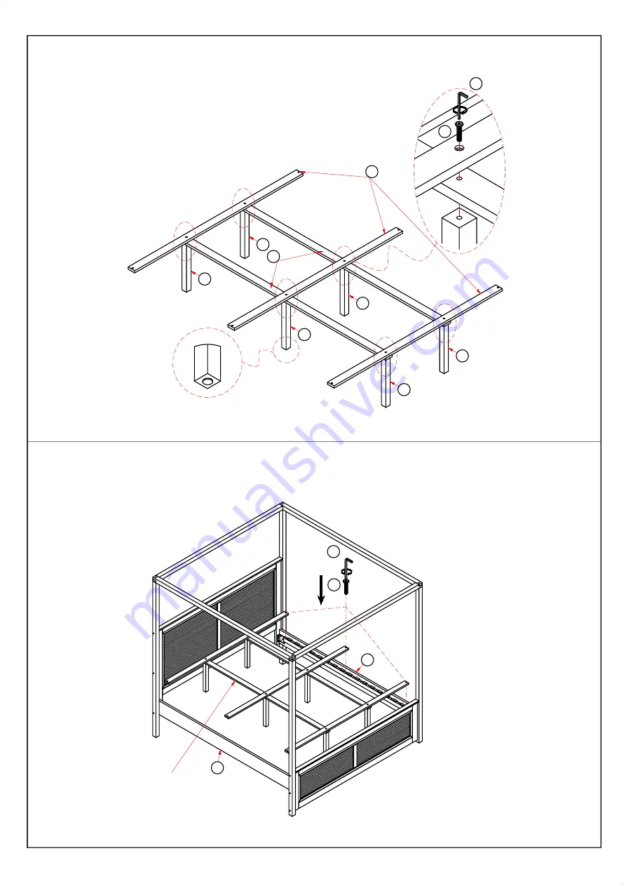 Amart Furniture Locklyn 72733 Assembly Instruction Manual Download Page 6