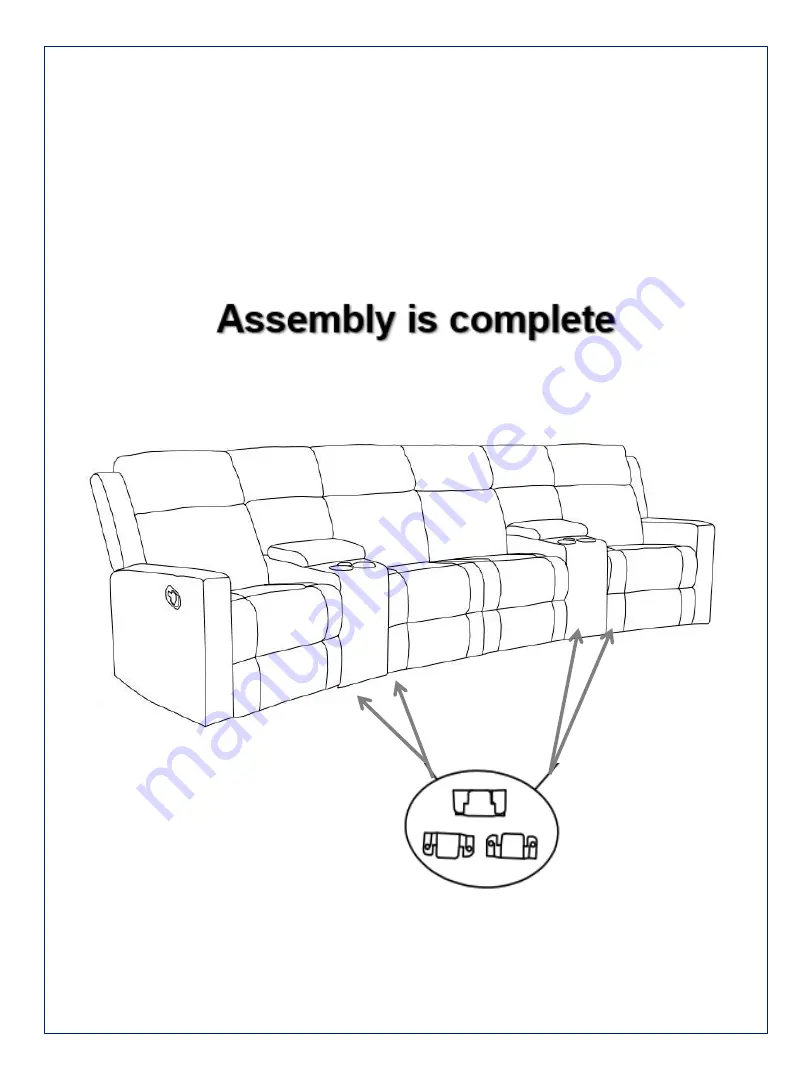 Amart Furniture LUMINA 73443 Assembly Instruction Manual Download Page 7