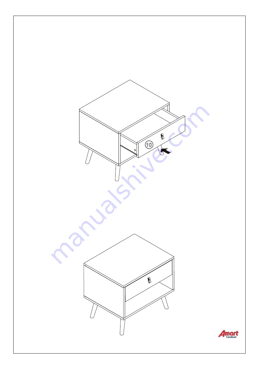 Amart Furniture MORGANA 72879 Assembly Instruction Manual Download Page 12