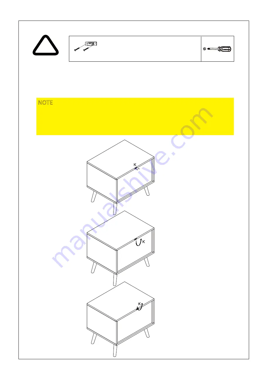 Amart Furniture MORGANA 72879 Assembly Instruction Manual Download Page 13