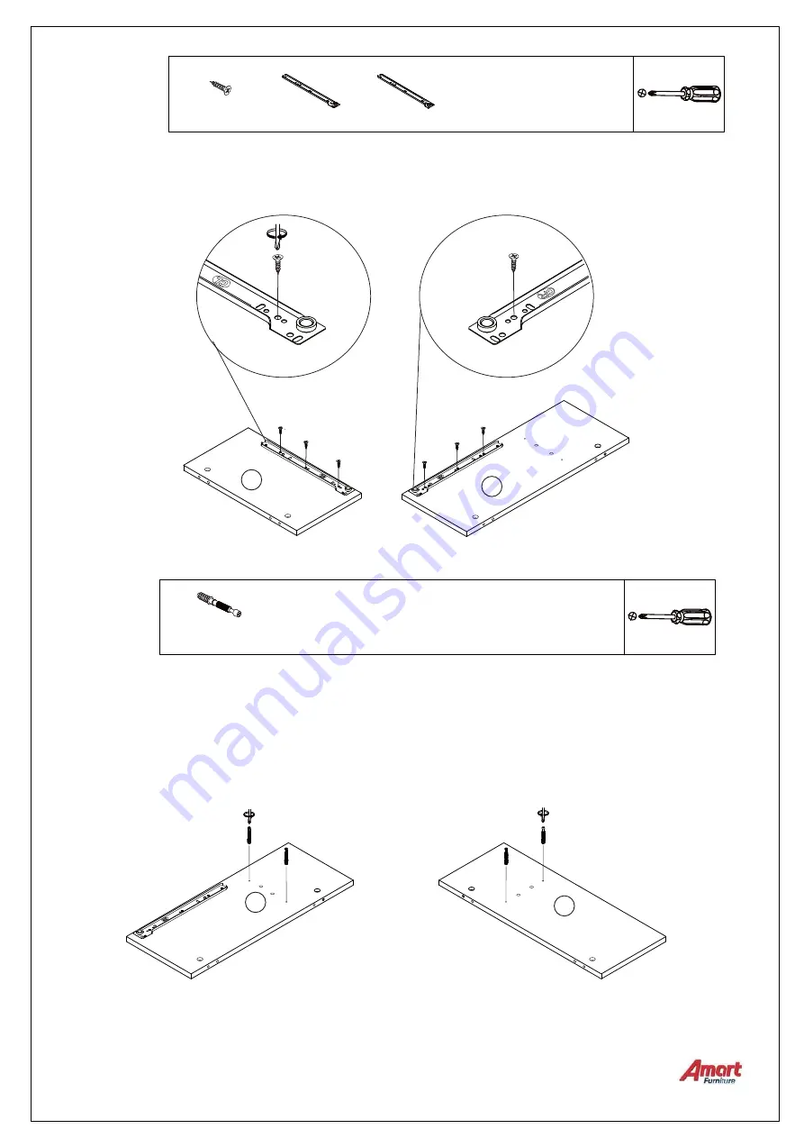 Amart Furniture MORGANA 72880 Assembly Instruction Manual Download Page 7