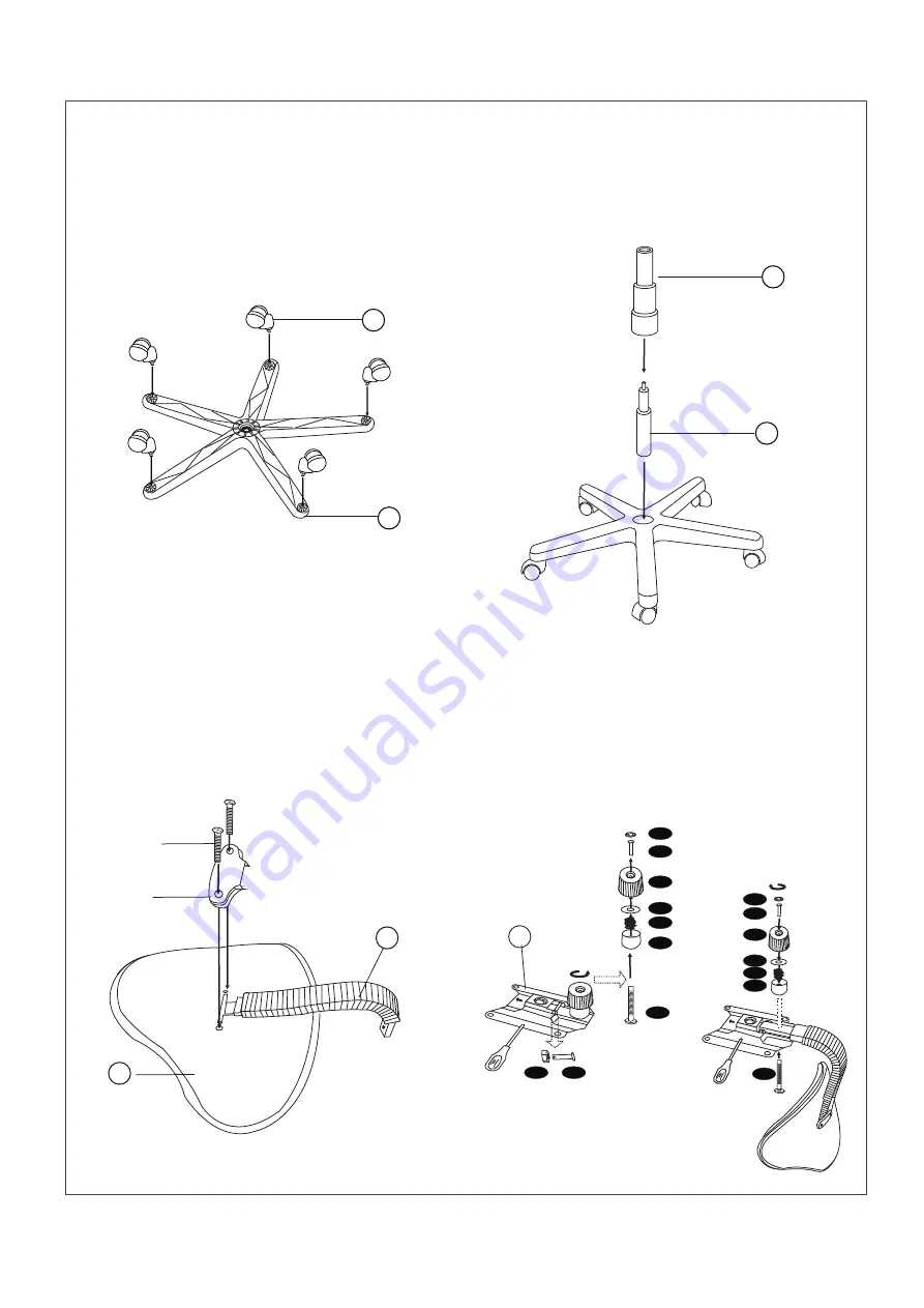 Amart Furniture Nemo 53031 Assembly Instruction Manual Download Page 4