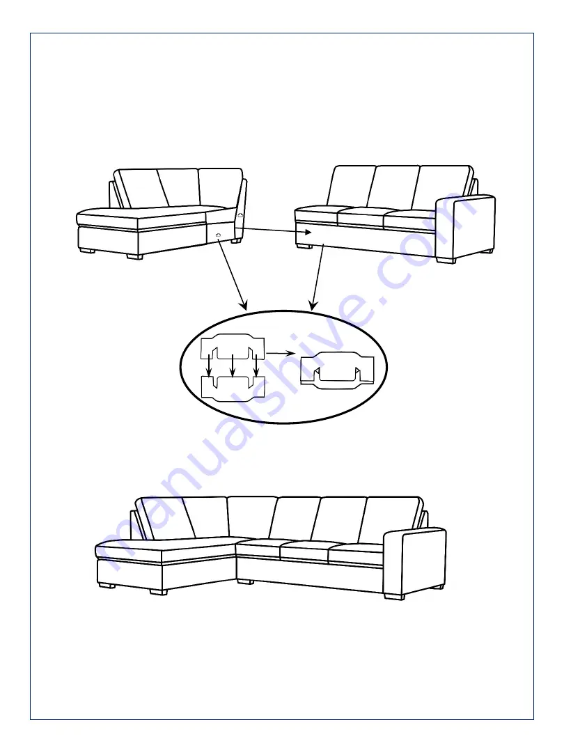 Amart Furniture NIXON 33765 Assembly Instruction Manual Download Page 6