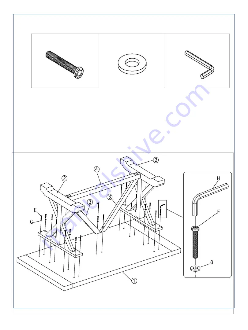 Amart Furniture NORMANDY 2000 69275 Assembly Instruction Manual Download Page 6