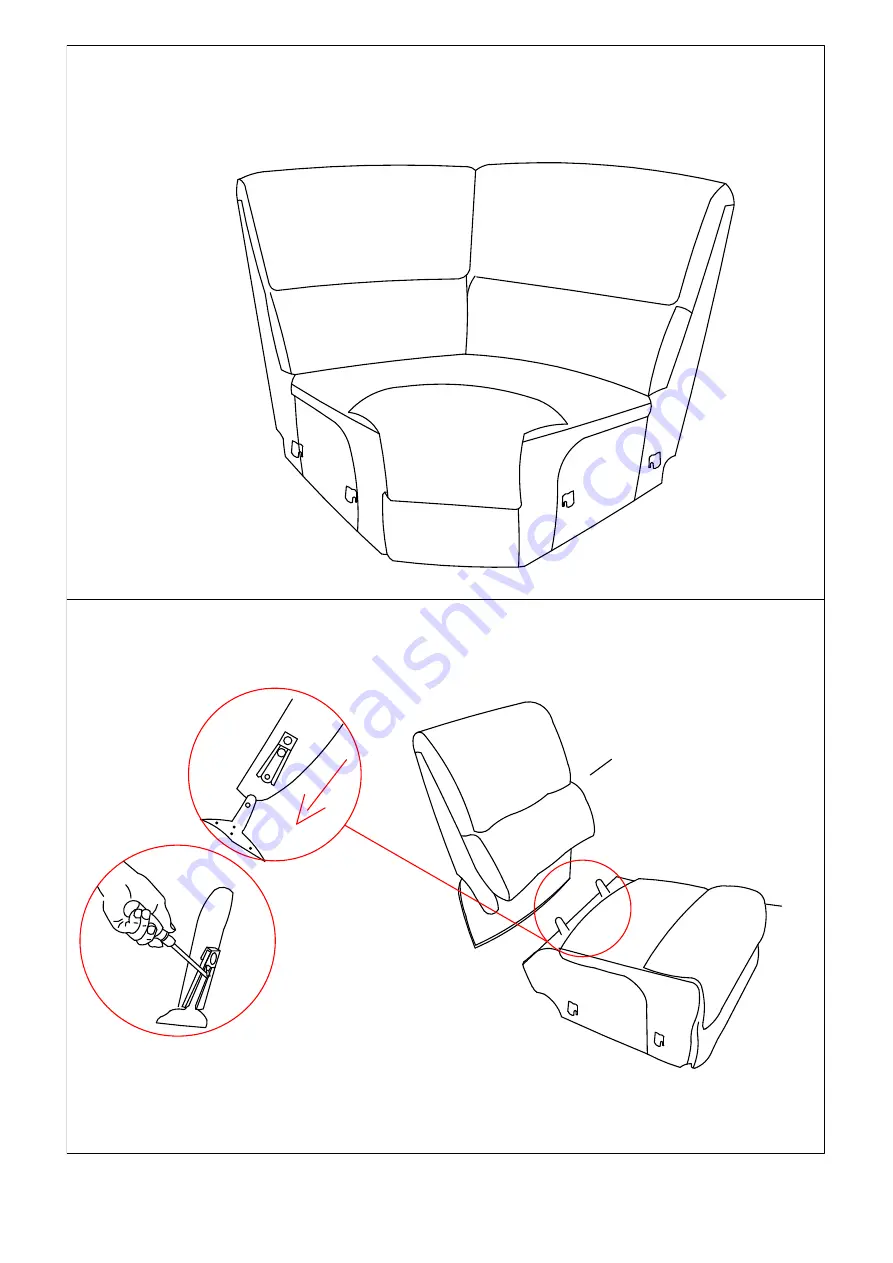 Amart Furniture OSWALD 72057 Скачать руководство пользователя страница 5