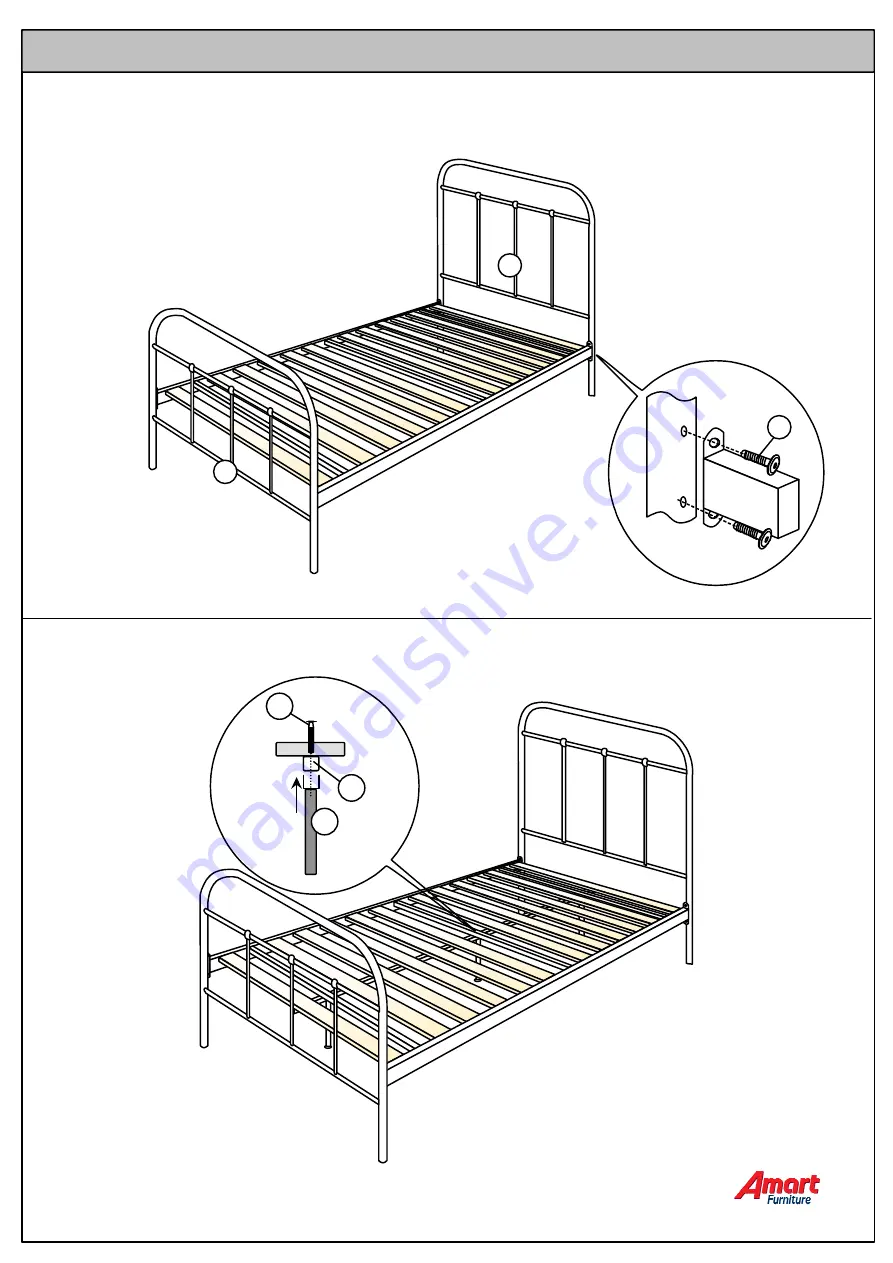 Amart Furniture PREMIER 53170 Assembly Instructions Manual Download Page 5