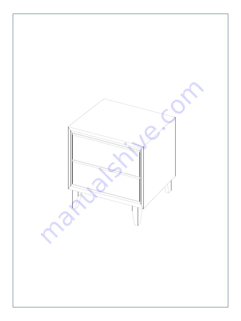 Amart Furniture REIMS BEDSIDE 73887 Скачать руководство пользователя страница 5