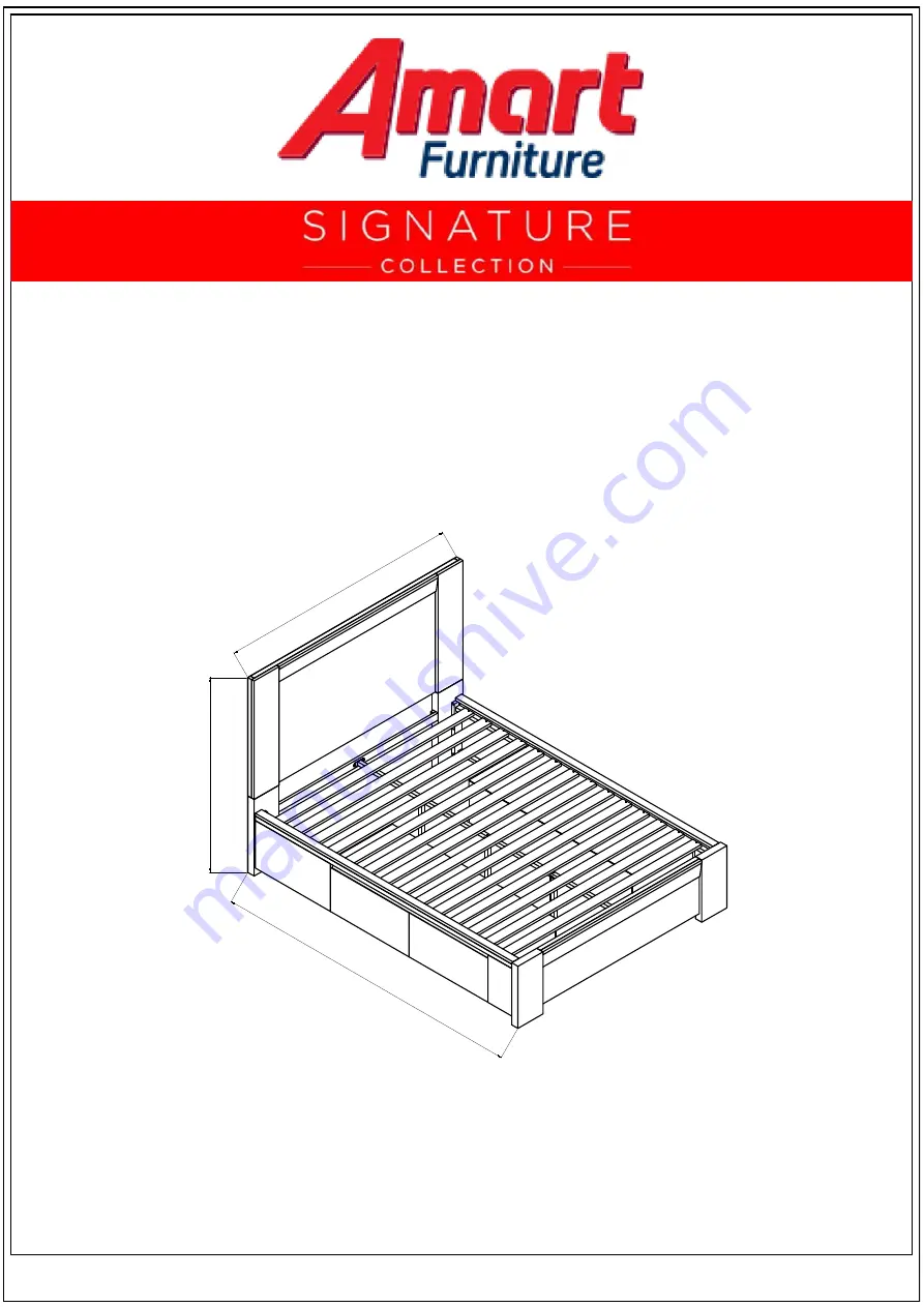 Amart Furniture ROMULUS 72597 Скачать руководство пользователя страница 1