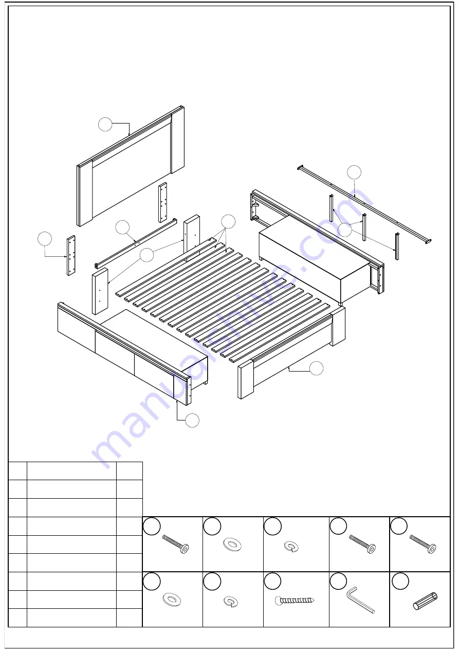 Amart Furniture ROMULUS 72597 Скачать руководство пользователя страница 3