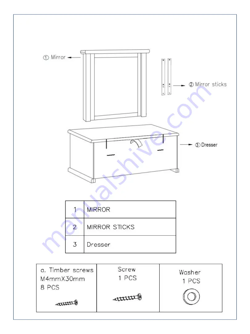 Amart Furniture SETTLER 43575 Скачать руководство пользователя страница 3