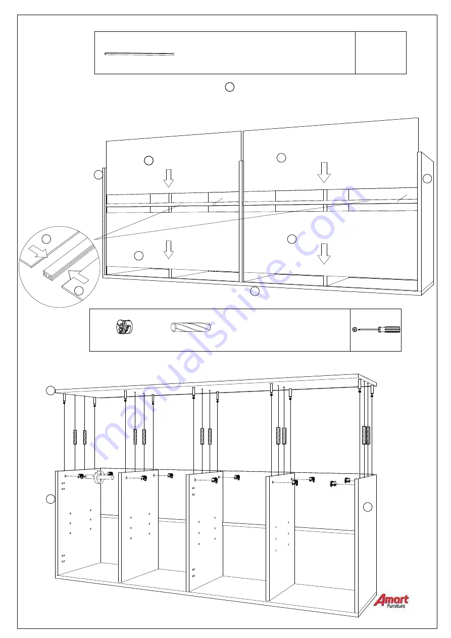 Amart Furniture VALKYRIE 74934 Assembly Instruction Manual Download Page 7