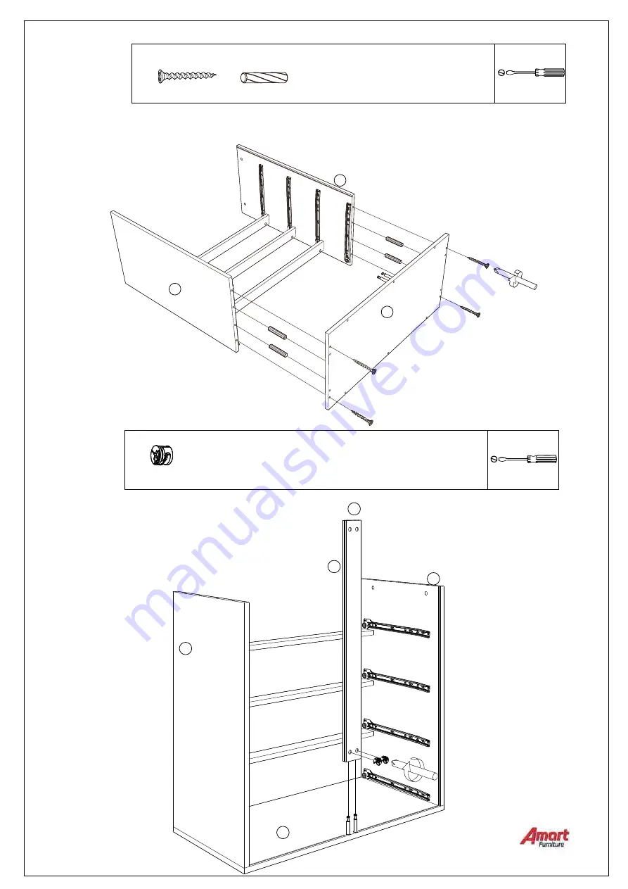 Amart Furniture VALKYRIE 76054 Assembly Instruction Manual Download Page 8