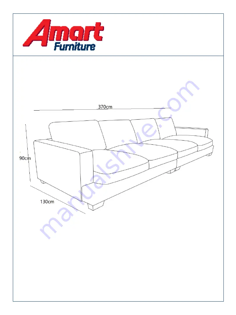 Amart Furniture ZAHRA 73201 Assembly Instruction Download Page 1