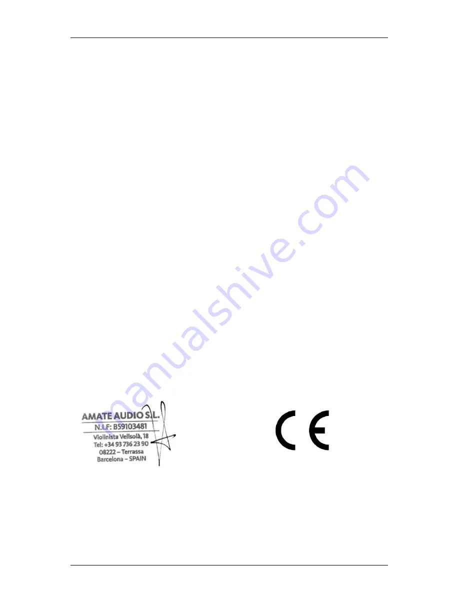 Amate Audio X12CLA User Manual Download Page 46