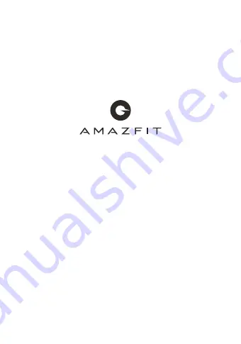 Amazfit A2018 Product Manual Download Page 1