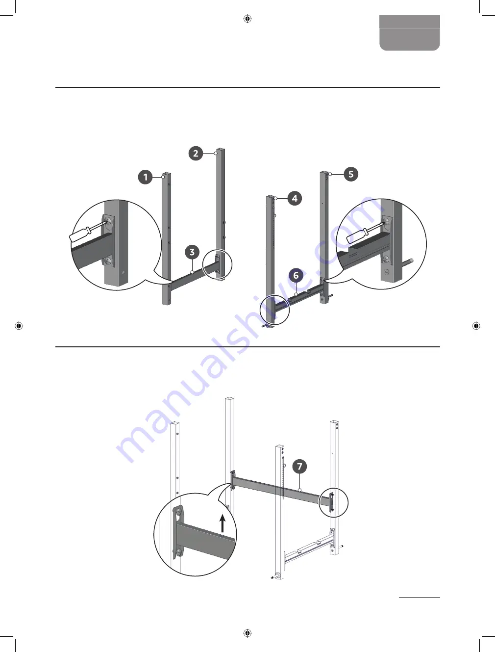 AmazonBasics 720-0804HE Assembly Manual Download Page 7