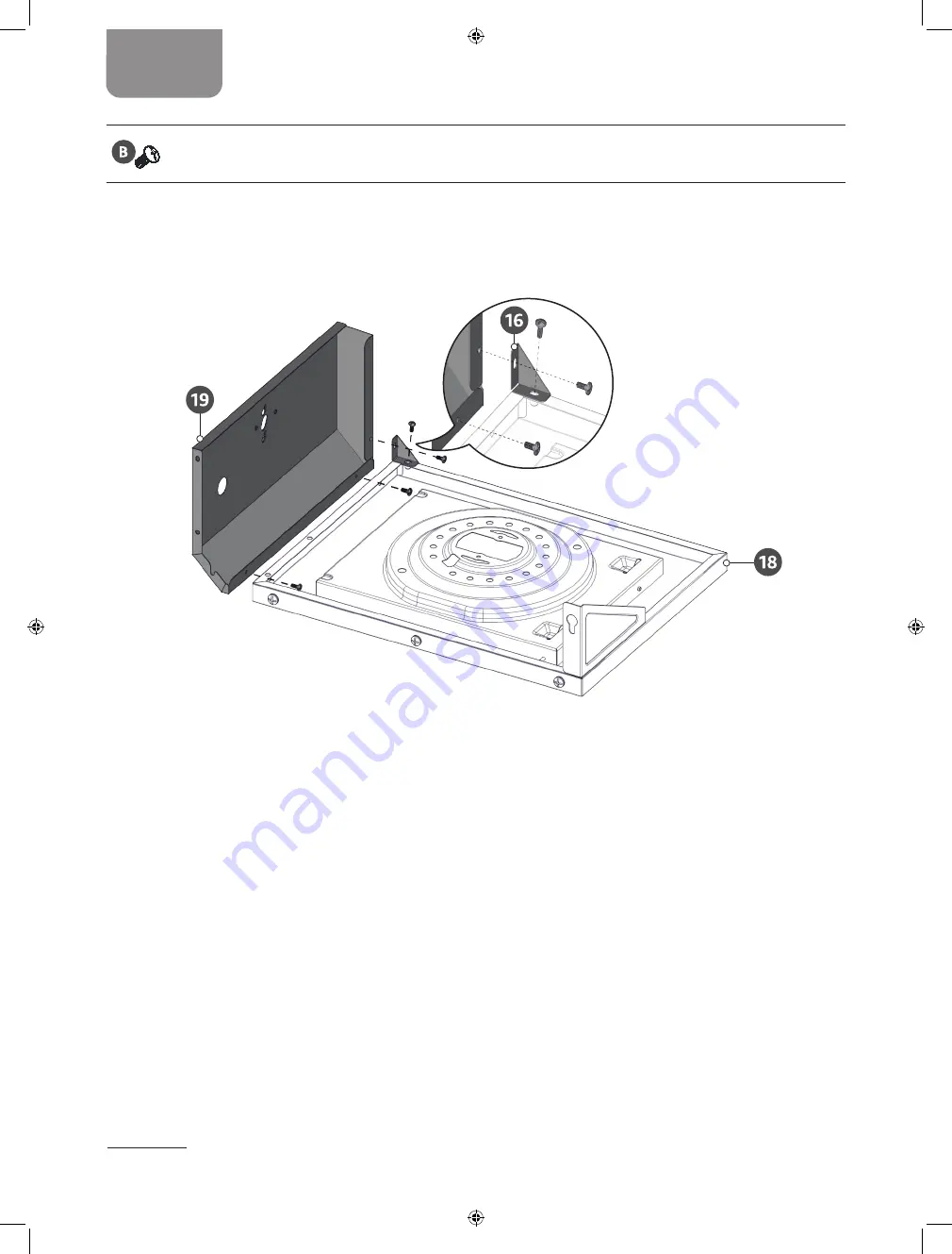 AmazonBasics 720-0804HE Assembly Manual Download Page 18