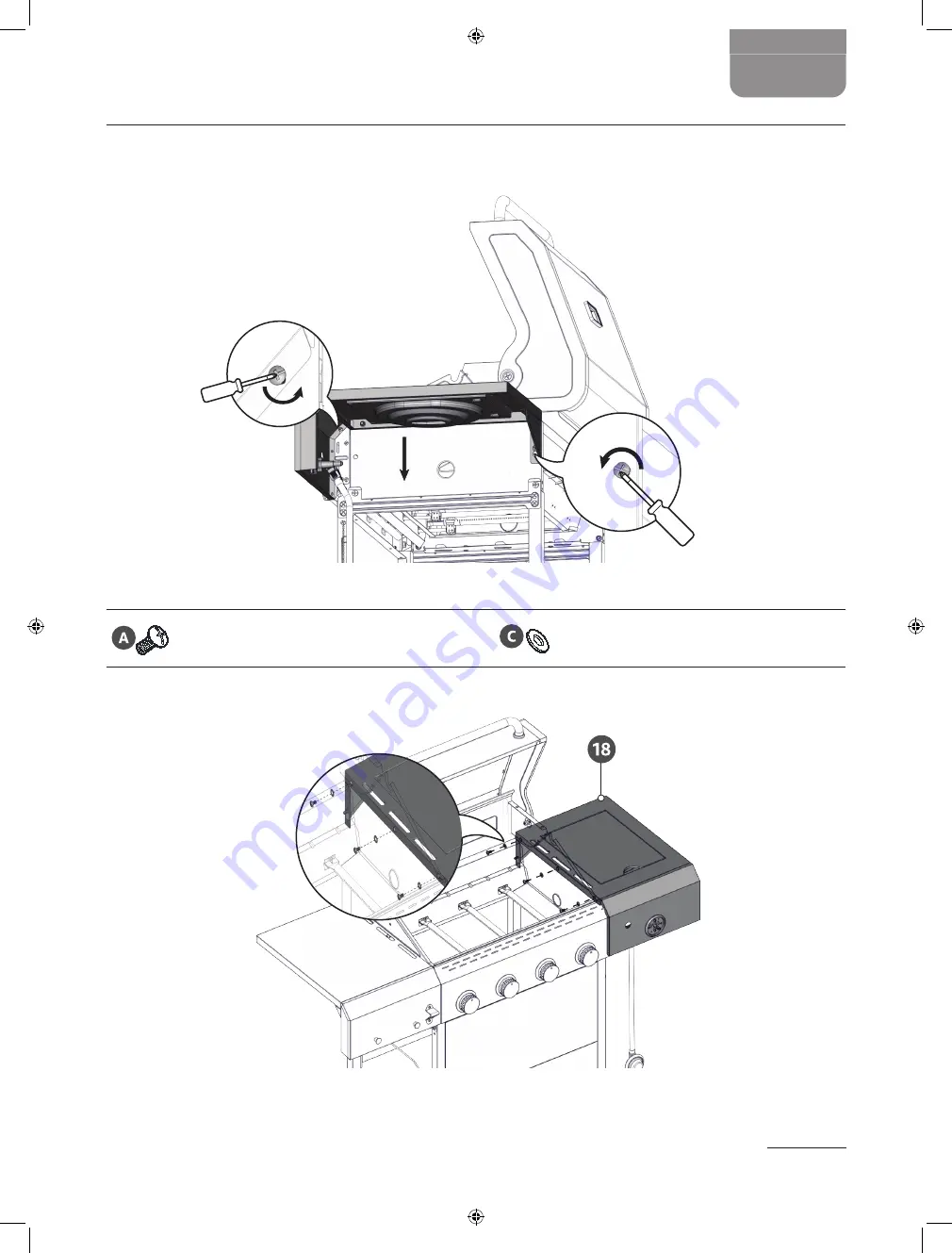 AmazonBasics 720-0804HE Assembly Manual Download Page 73