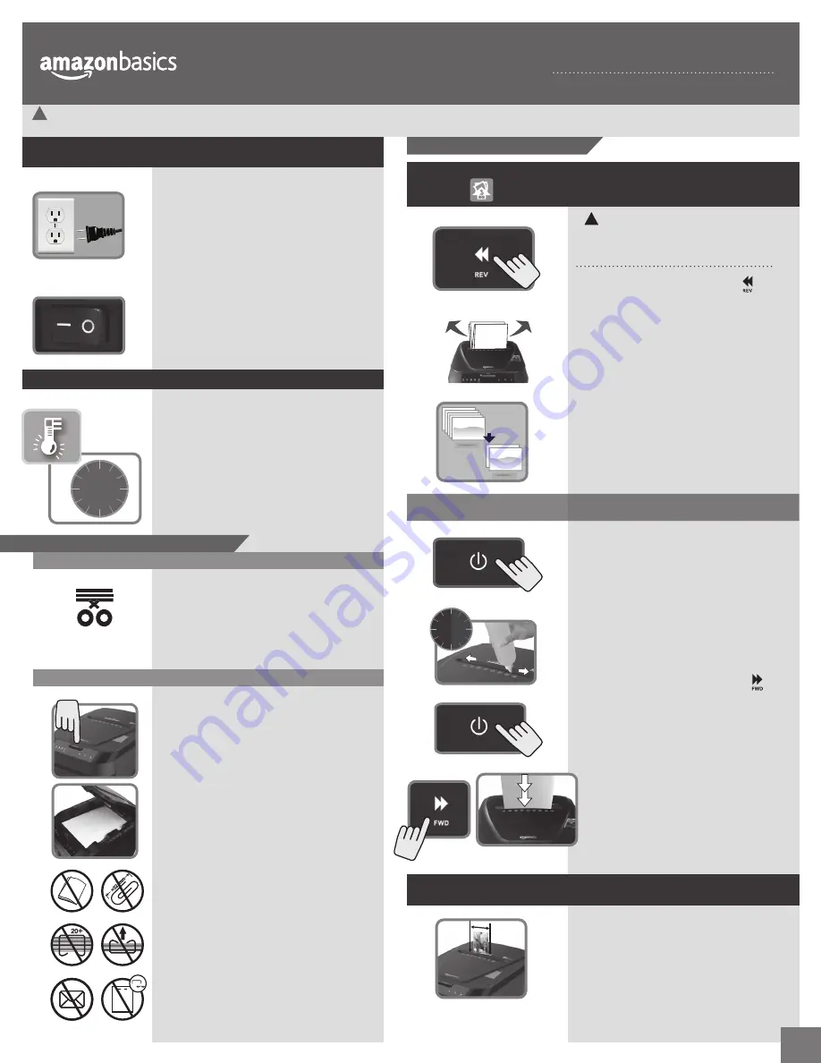 AmazonBasics B07NY1JMSS Troubleshooting Manual Download Page 3