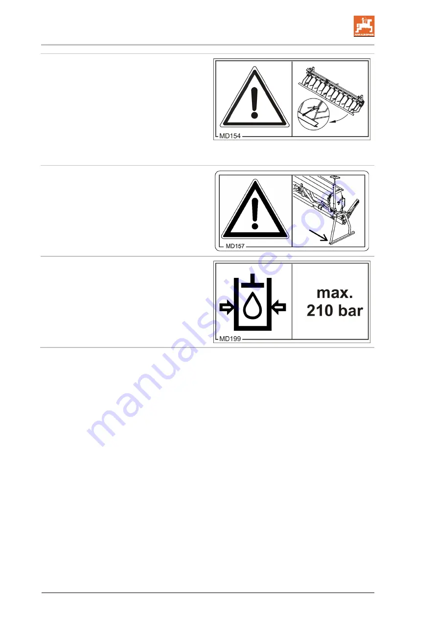 Amazone AD-P 3001 Special 850 Operating Manual Download Page 24